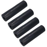 Rouleaux latéraux parallèles en caoutchouc pour remorque de bateau / jet ski / canot pneumatique 202 mm alésage 16 mm