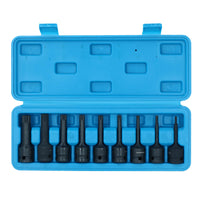 1/2in Drive Deep Spline Triple Square Sockets Impact Impacted 4 – 16mm 9pc