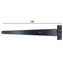 18” (450mm) Heavy Duty T Tee Hinges for Doors + Gates with Fixing Screws