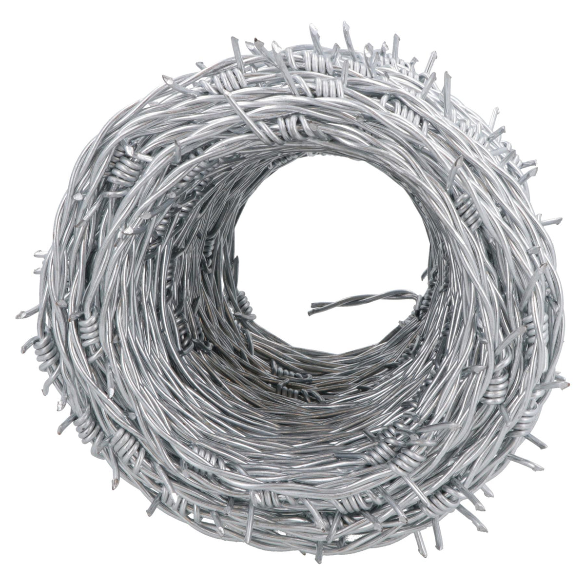Roll Of Galvanised Barbed Razor Wire Security Livestock Fence 30 Metres x 1.7mm