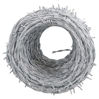 Roll Of Galvanised Barbed Razor Wire Security Livestock Fence 30 Metres x 1.7mm