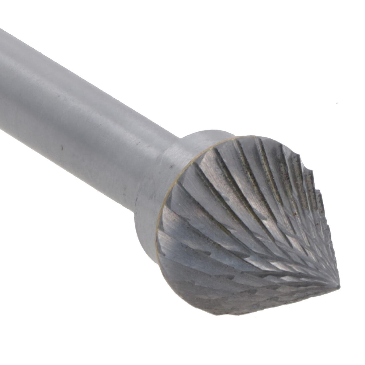 Pointed Nose End Tungsten Carbide Burr Rotary File Die Grinder Polishing Porting