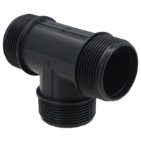 Polypropylene PP 1-1/2in BSP Male Threaded 90° Tee Piece Equal Tees