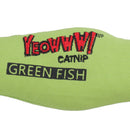 4PK Yeow Interactive Cat Kitten Green Fish With Catnip Cat Toy Play Toy Cat Gift