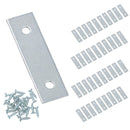 50mm Straight Mending Fixing Plate Angle Bracket L Shape Reinforcing Repairing