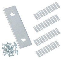 50mm Straight Mending Fixing Plate Angle Bracket L Shape Reinforcing Repairing