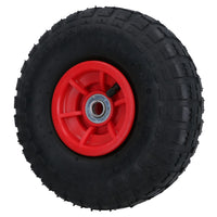 10 Inch Pneumatic Sack Truck Wheel and Tyre Garden Carts 16mm Bore