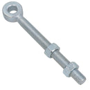 Swing Gate Long Eye Bolts Hinge + Nuts Adjustable Zinc Plated 12mm – 24mm
