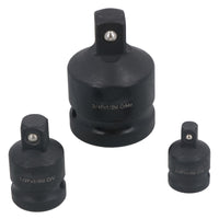 Ensemble d'adaptateurs et de réducteurs pour douilles à chocs à impact 3 pièces, entraînement 3/4" - 1/4"