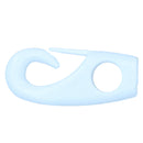 Crochet de 8 mm pour corde élastique élastique en nylon noir antirouille