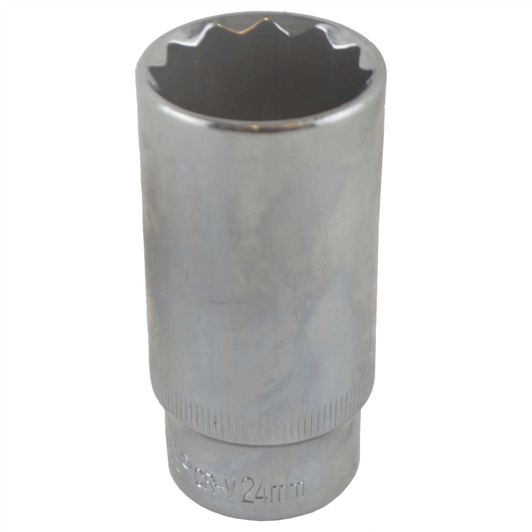 24mm 3/8" Drive Double Deep Metric Socket Double Hex / 12 Sided