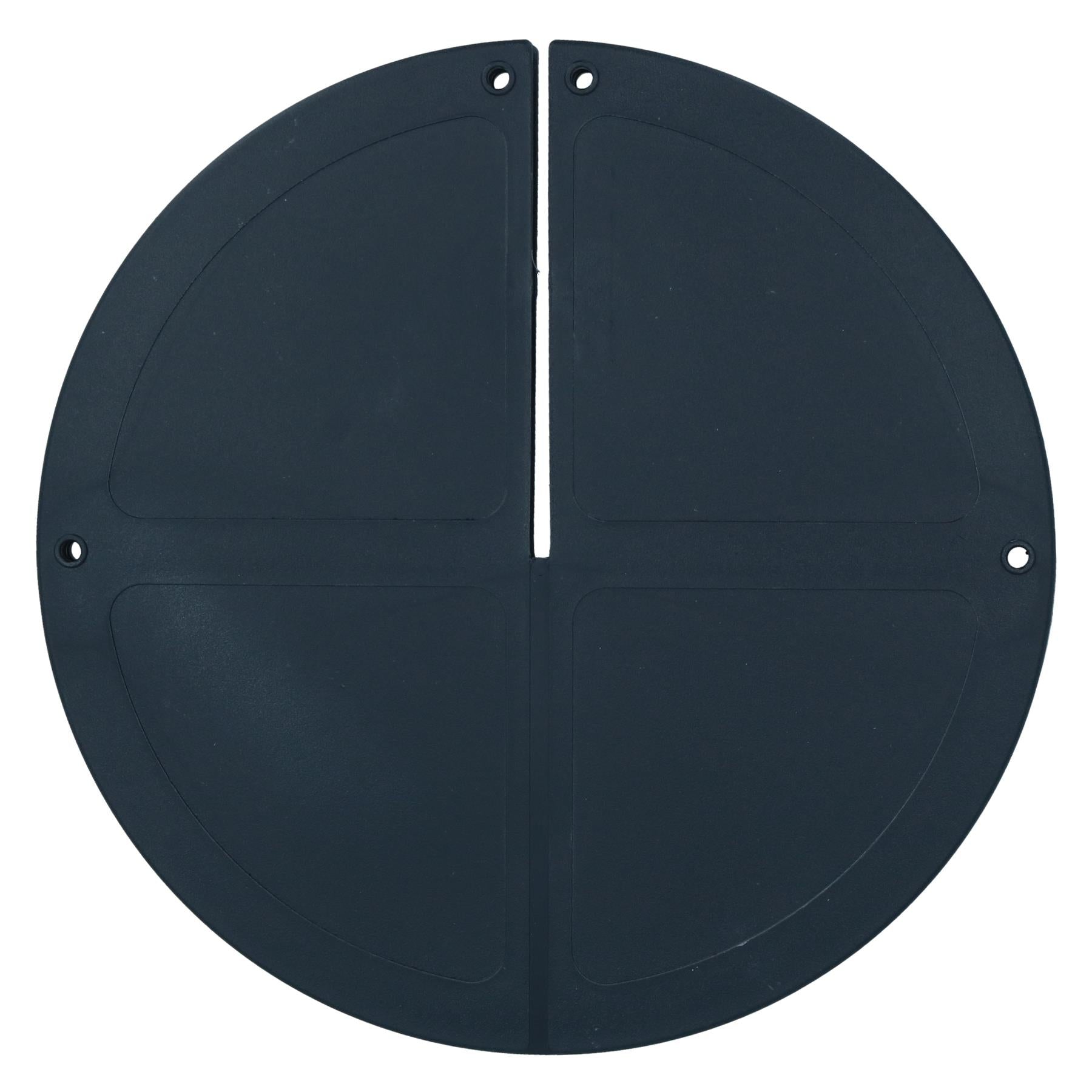 Heavy Duty Folding Black Anchor Signal Ball by Plastimo 30cm Diameter