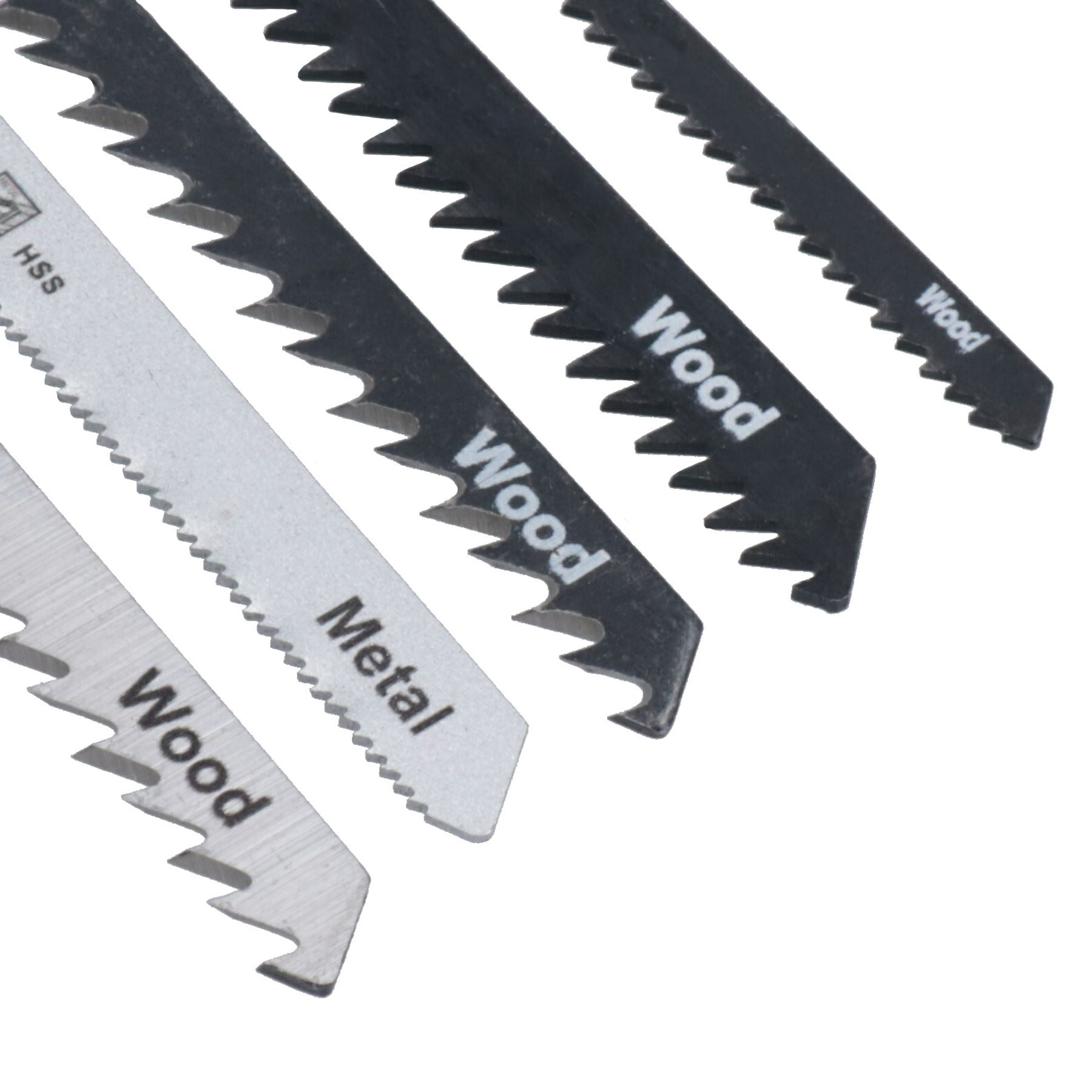 HCS + HSS Jigsaw Blade Set With Universal Fitting Fitment for Wood Steel