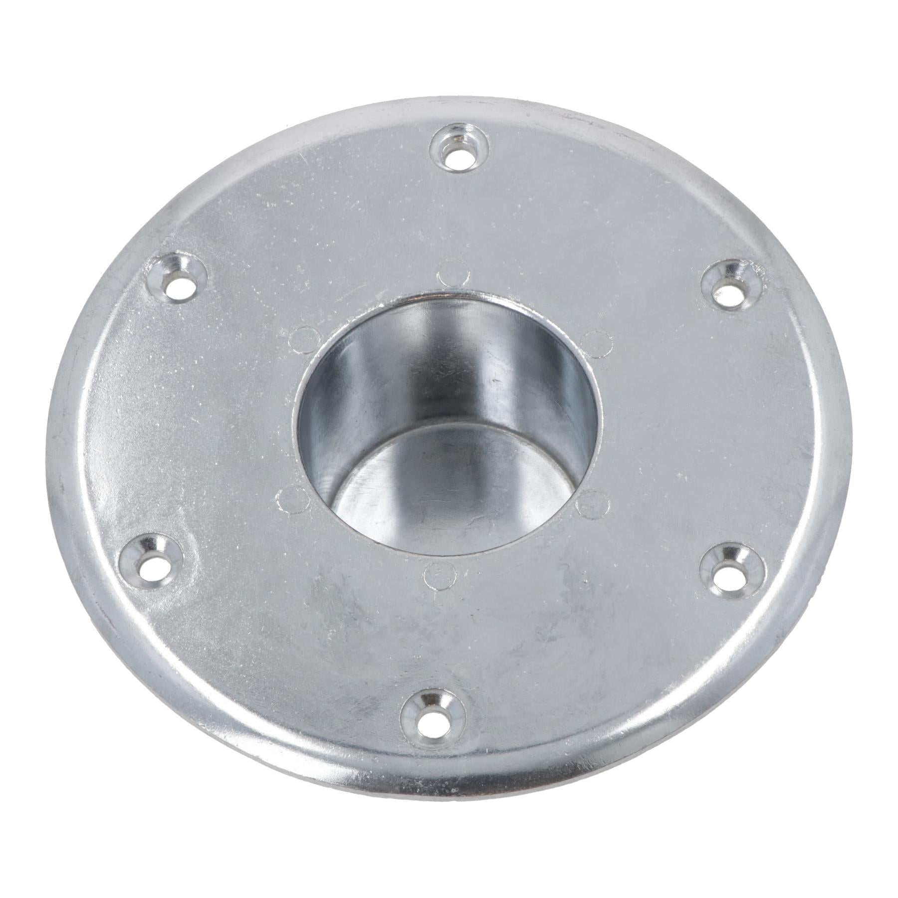 Table Leg Pedestal Flush Mount Base Socket Mount 60mm Motorhome Boat