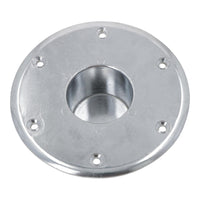 Table Leg Pedestal Flush Mount Base Socket Mount 60mm Motorhome Boat