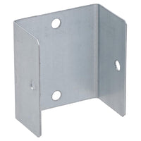 Fence Panel Clip 44mm Galvanised Steel Bracket Holder Trellis Post Support