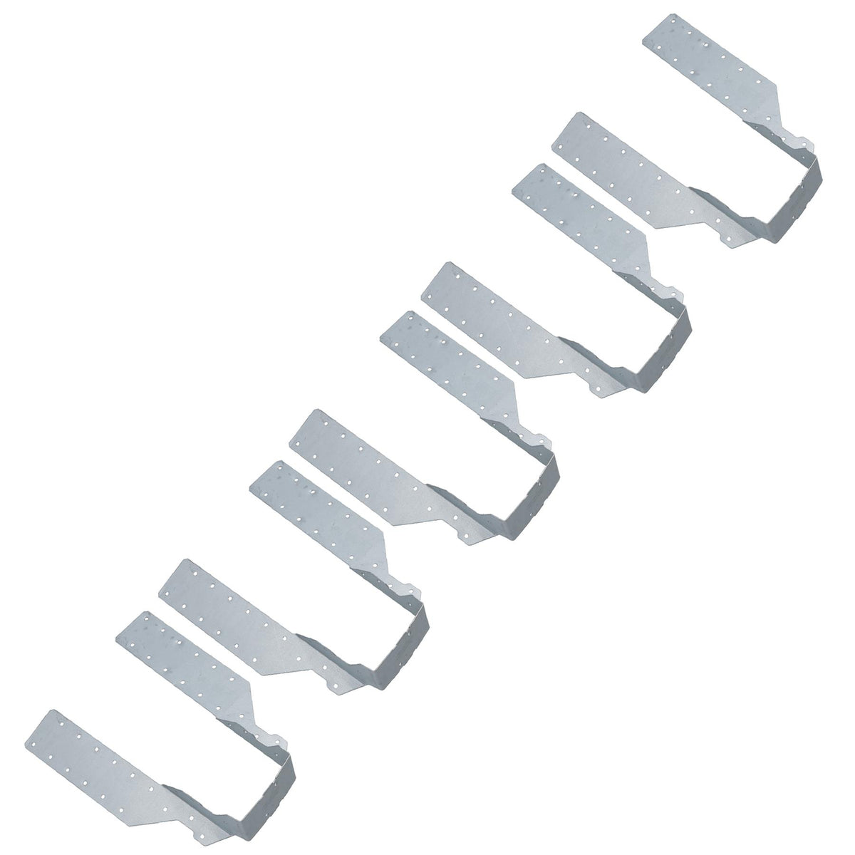 Light Duty Timber Wood Joist Hanger 75mm Decking Galvanised Beam Holder