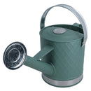 3L Watering Can Green Rose Steel Metal Water Greenhouse Garden Plants Home