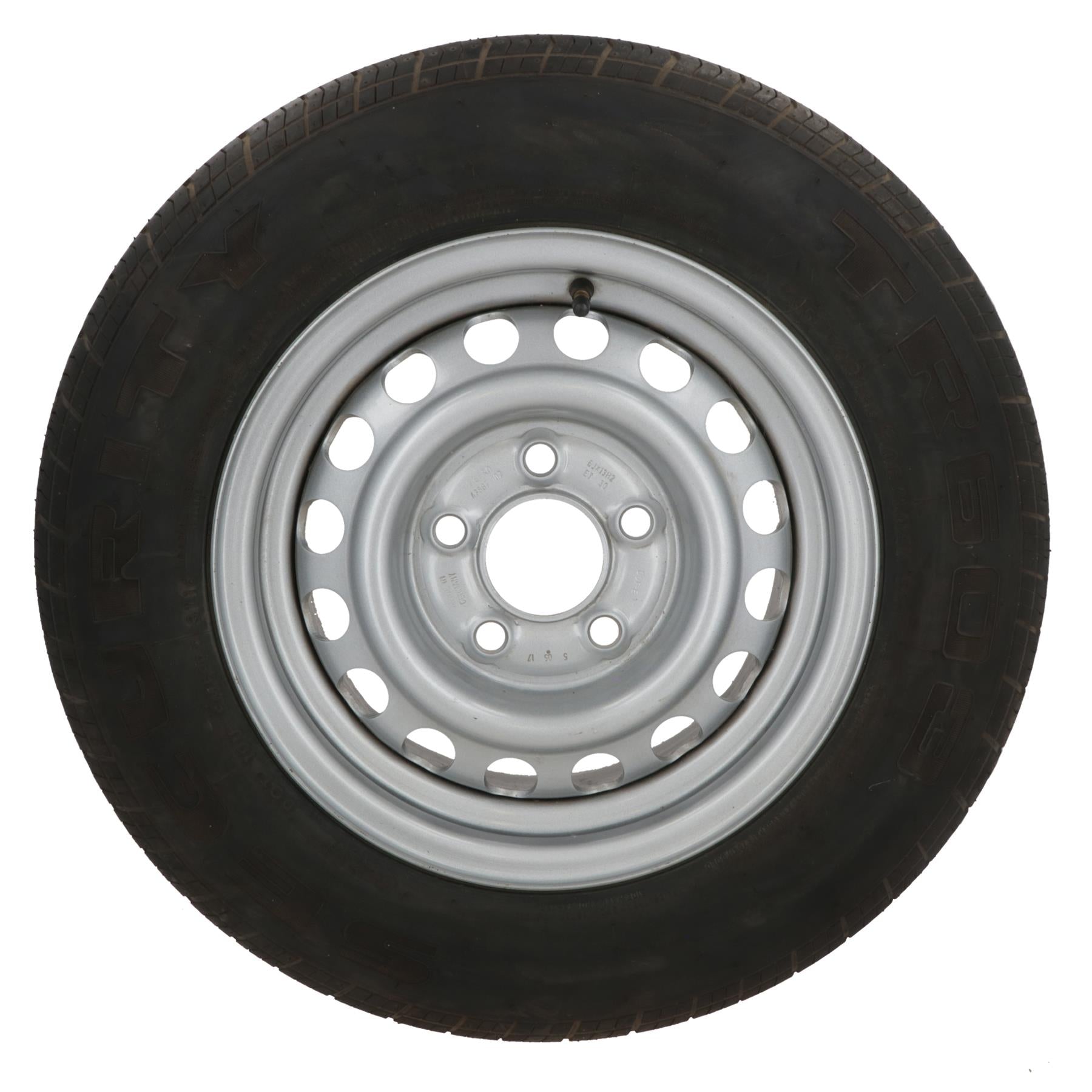 Trailer Wheel & Tyre 185/70R13 5 Stud 112mm PCD 67mm Centre Hole