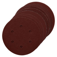 Hook/Loop Sanding Abrasive Discs Orbital DA Palm Sander 100PK 150mm Mixed Grit