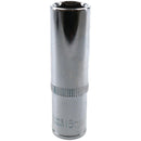 16mm Double Deep 78mm Socket 1/2" Drive Metric 6 Point Chrome Vanadium Steel