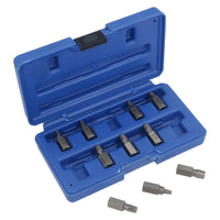 1/2" Screw Stud Extractor Remover Set Reverse Thread Easy Out 3-11mm 10pc AT077