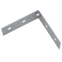 Timber Joist Angle Bracket Fastening Plate Galvanised Steel 125 x 125 x 50mm