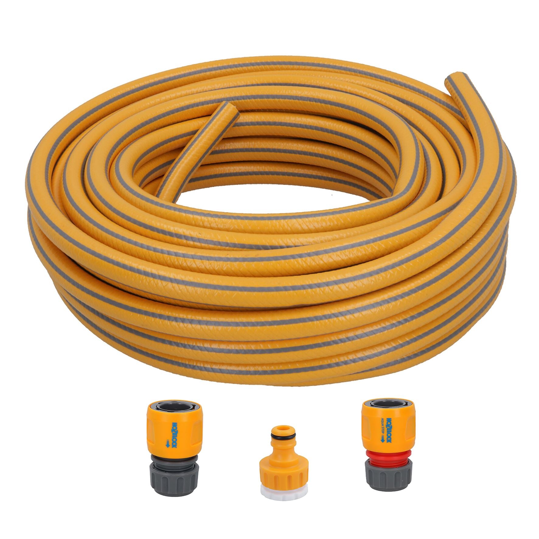 Hozelock Starter Garden Hose Pipe 12.5mm 15m, 20m or 50m PVC Watering Yard