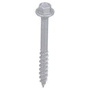 63mm Timber Sleeper Wood Screws For Railway Sleepers Hex Head Silver 150pc