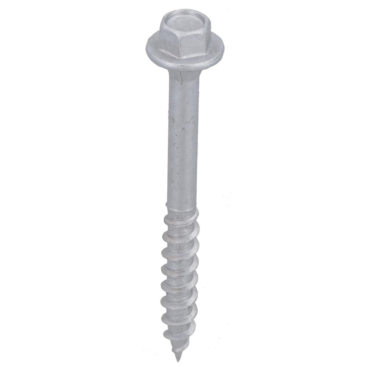 63mm Timber Sleeper Wood Screws For Railway Sleepers Hex Head Silver 150pc