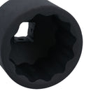 55 mm 3/4 Zoll Antrieb metrisch flach Schlag Naben Radmuttern Steckschlüssel 12-kant Bi-Sechskant