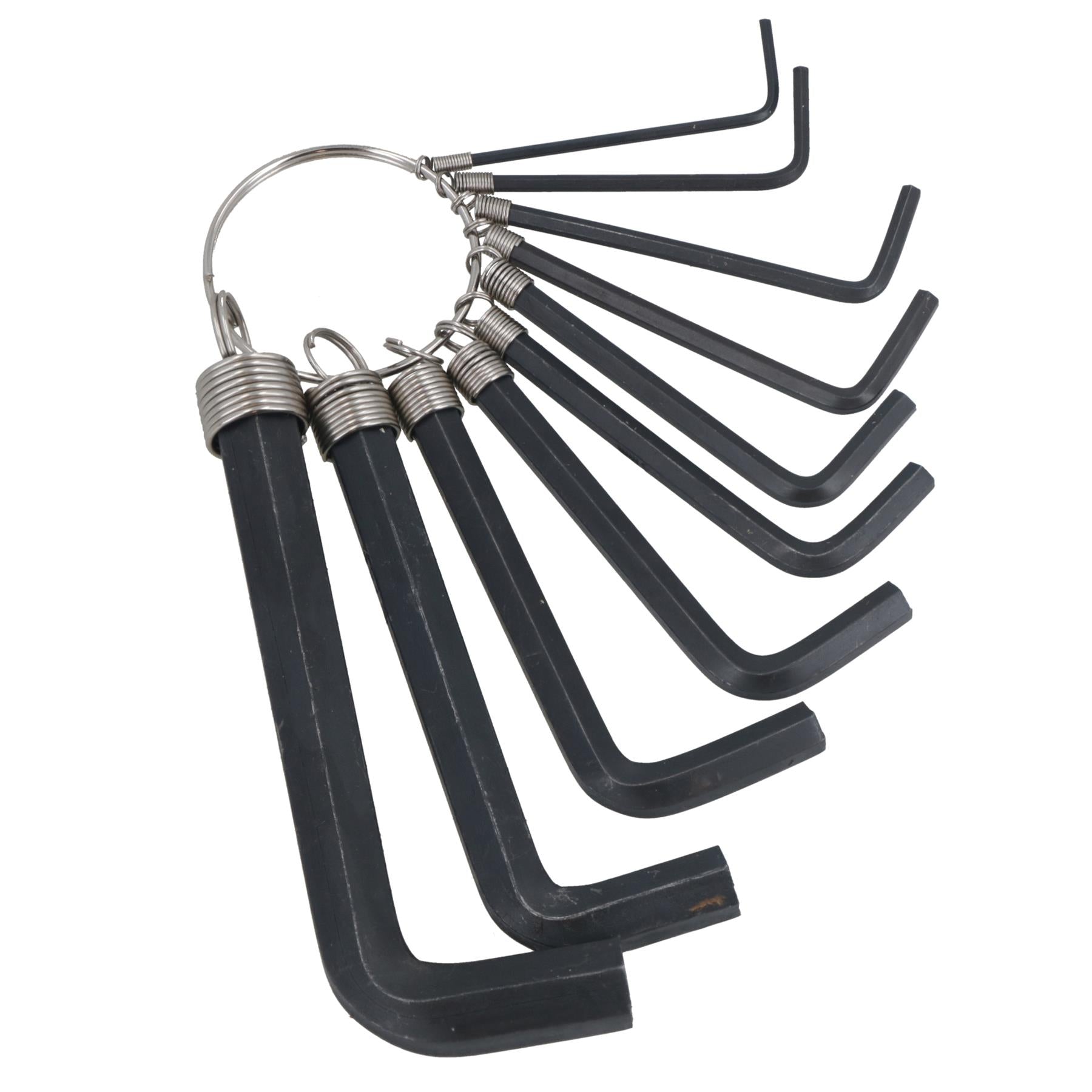 20pc Metric & Imperial AF Allen Key Hex Key Allan Wrench Keys On Ring