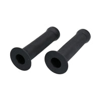 BMX Slim Handlebar Grips Bike Cycle Diamond Black Rubber 22mm Handle Bars