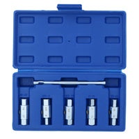 Ölablassschraube Schlüsselwerkzeuge für Motoren Achsen Getriebe Autoreparatur Ölwechsel 5Stk