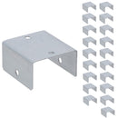 Fence Panel Clip 44mm Galvanised Steel Bracket Holder Trellis Post Support