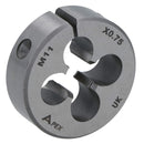 M11 x 0.75mm Metric Split Die Rethreading Thread Cutter Tungsten Steel 38mm