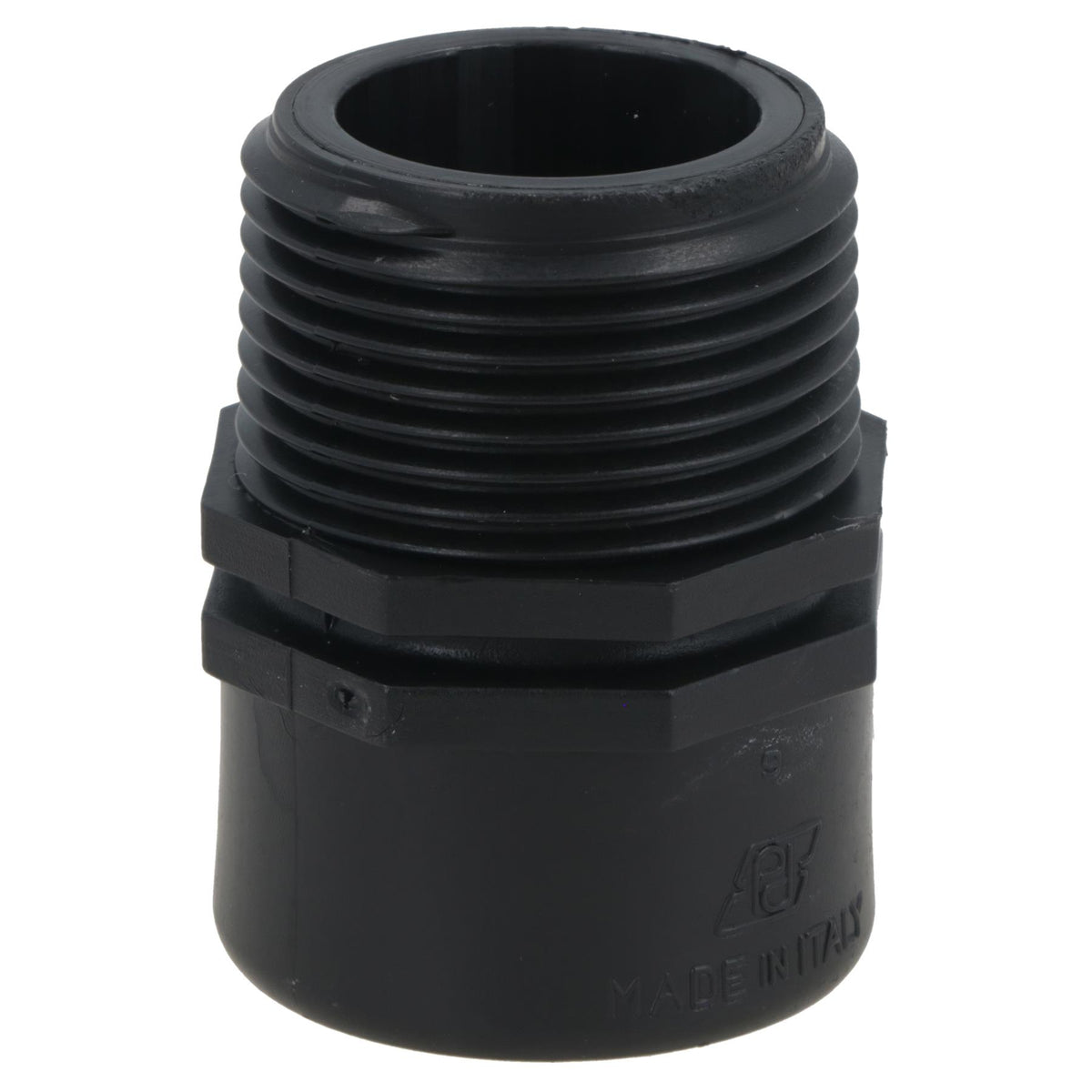 Polypropylene PP Threaded Reducing Socket Male – Female 1in – 3/4in BSP