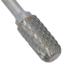 Cylindrical Half Circular Nose Tungsten Carbide Burr Rotary File Die Grinder