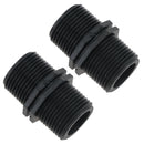Polypropylene PP Male Nipple Thread Pipe Fitting Sockets 1/2in – 1/2in BSP