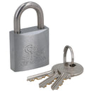 Marine Padlocks Stainless Steel Shackle 30mm 3pc Keyed Alike Boat Sea Lock