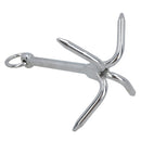 Grapnel Hook Anchor 200mm Grappling 316 Stainless steel Marine Grade