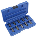 1/2" Screw Stud Extractor Remover Set Reverse Thread Easy Out 3-11mm 10pc AT077