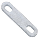 M12 U-Bolt Plate 61mm to 85mm Internal Width Thick Galvanised N-Bolt Backing