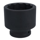 55 mm 3/4 Zoll Antrieb metrisch flach Schlag Naben Radmuttern Steckschlüssel 12-kant Bi-Sechskant