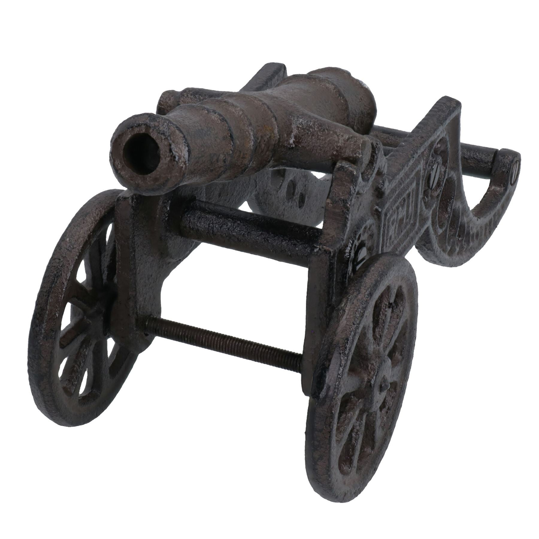 Cannon Cast Iron Model Statue Figure Collectible Sculpture Small Replica Ornament