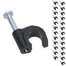 Hozelock Wall Clips Fasteners Support For 4mm Micro Irrigation Pipe
