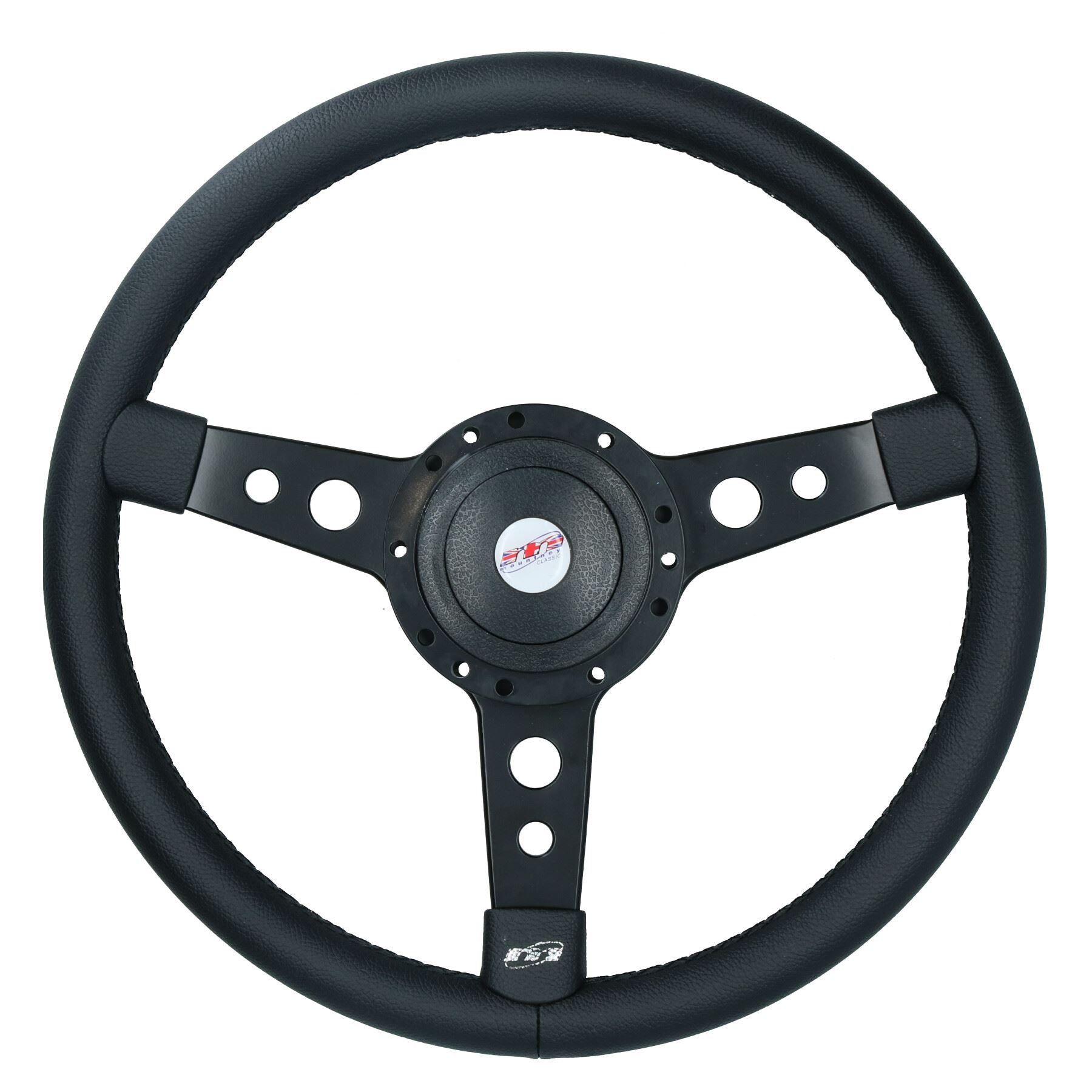 Volant et moyeu en vinyle pour voiture classique adaptés aux modèles Lotus - Europa / Elan - Toutes années