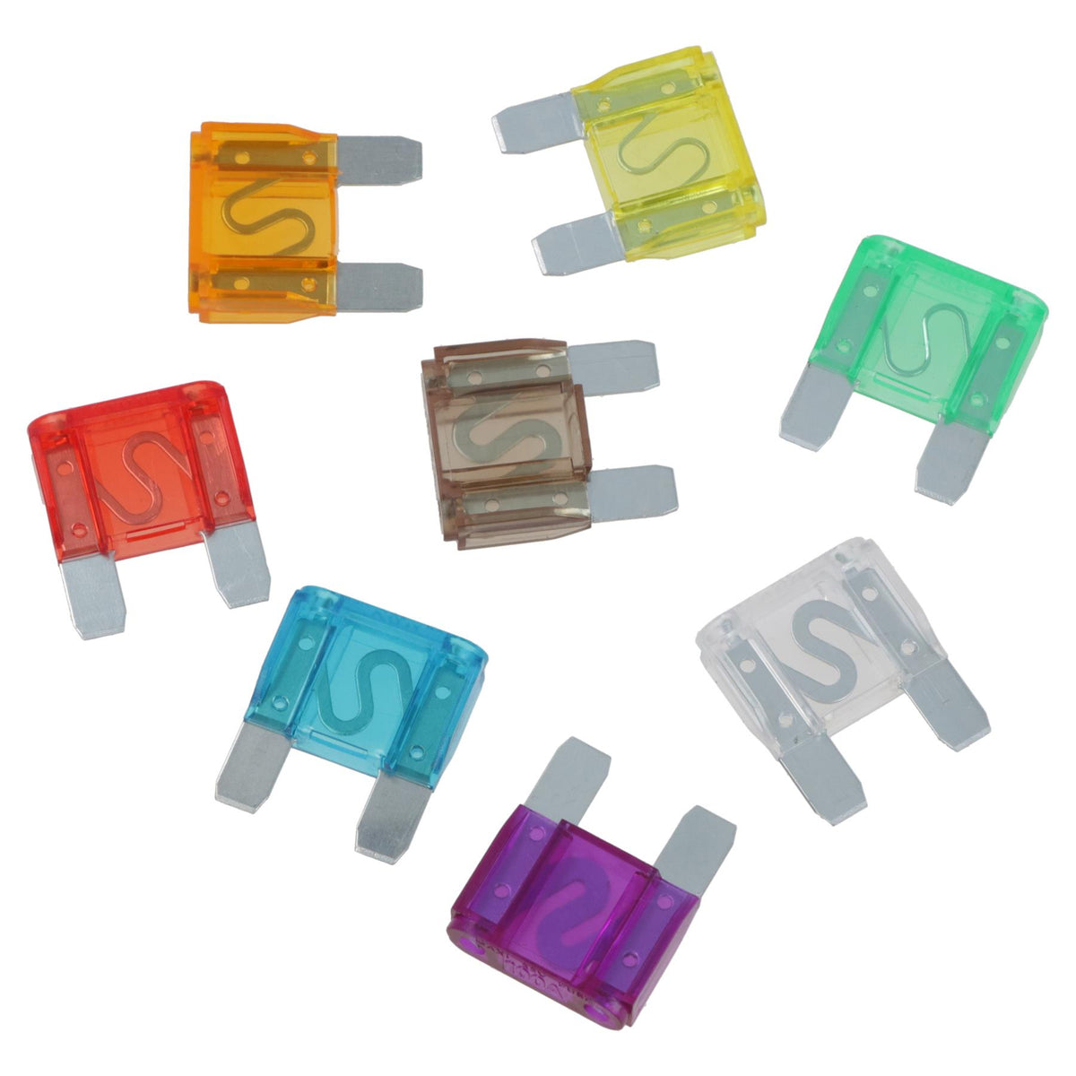 Maxi Car Blade Fuse Assortment Large Size Fuses 20A to 100A 24pc KIt