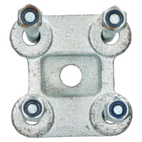 4 U Bolts 2 Base Plate For Ifor Williams Trailer Parabolic Leaf Spring 52x115mm