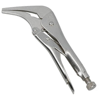 Long Nose Locking Pliers Mole Grips with 45 Degree Angled Head 10 inch